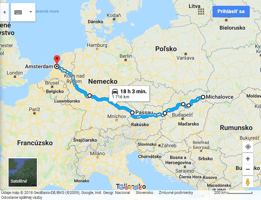 Bezpečná cesta z Holandska domov